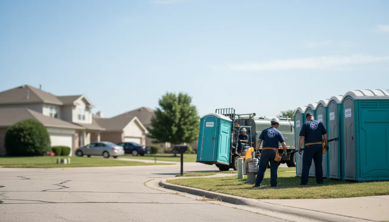 Porta Potty Rental in Huntsville, OH near me